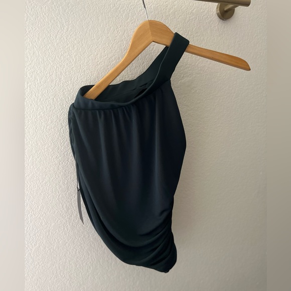 REVOLVE h:ours Blue One-Shoulder Top Size S - Picture 6 of 6